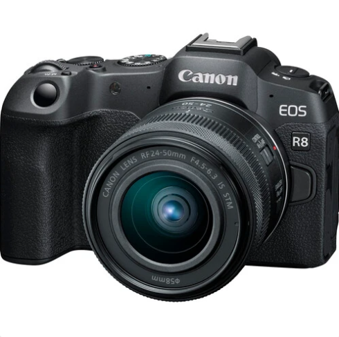 Canon EOS R8 with 24-50mm